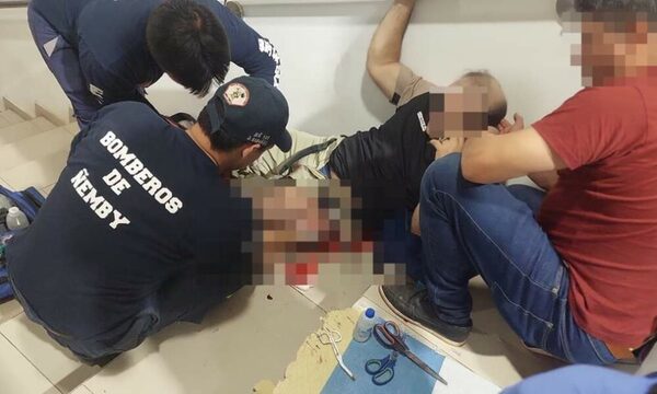 Asalto y tiroteo en supermercado de Ñemby deja tres heridos
