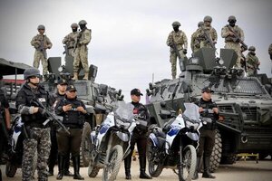 Ecuador interviene localidad tomada por la criminalidad