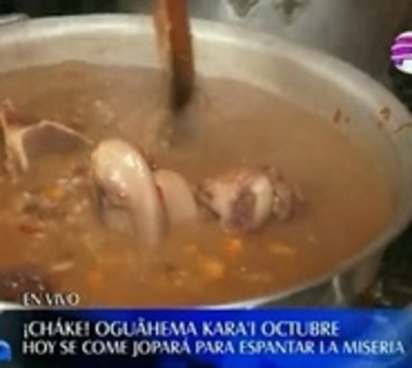 ¡500 platos de Jopara para espantar al Karai Octubre! - Paraguay.com
