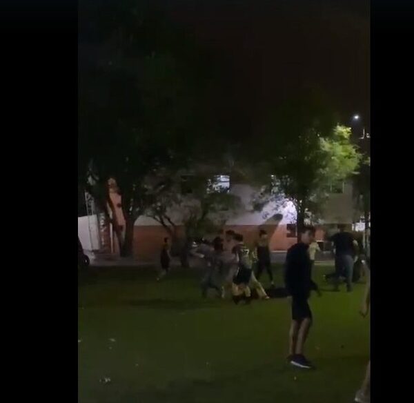 UNE no se pronuncia tras feroz trifulca de alumnos durante competencia deportiva