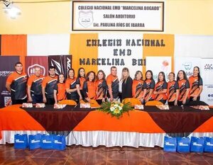 Fiesta del deporte estudiantil en Coronel Bogado - Polideportivo - ABC Color