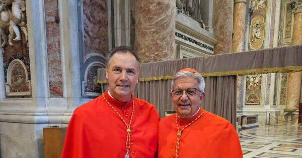 La Nación / Martínez saludó en Roma a los nuevos cardenales
