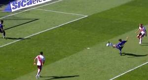 [VIDEO] Cañeada ápe ha pepe para Bruno Valdez por el segundo gol de River