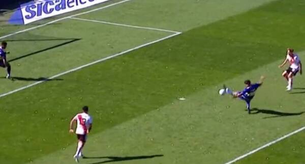 [VIDEO] Cañeada ápe ha pepe para Bruno Valdez por el segundo gol de River