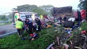 Accidente en México deja 10 migrantes muertos y 17 personas con lesiones graves