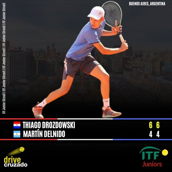 Colono Drozdowski vence a tres argentinos y entra a main draw en Buenos Aires - La Tribuna