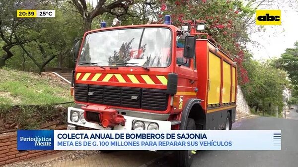 Video: Colecta anual de bomberos de Sajonia - Periodísticamente - ABC Color
