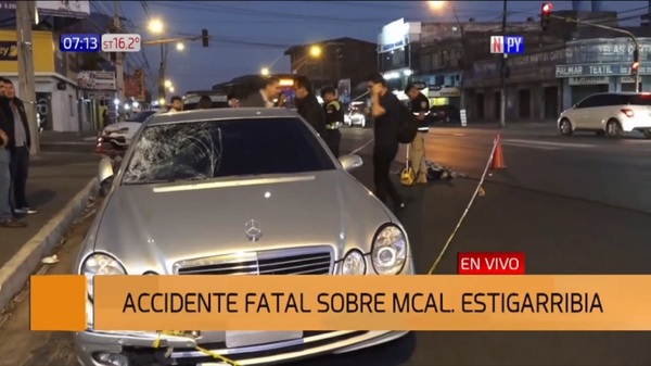 Adolescente muere atropellado en Fernando de la Mora - Noticias Paraguay