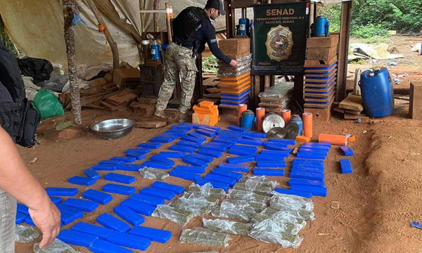 Canindeyú: Desmantelan campamentos narcos y estiman más de G. 2 mil millones de pérdida para traficantes
