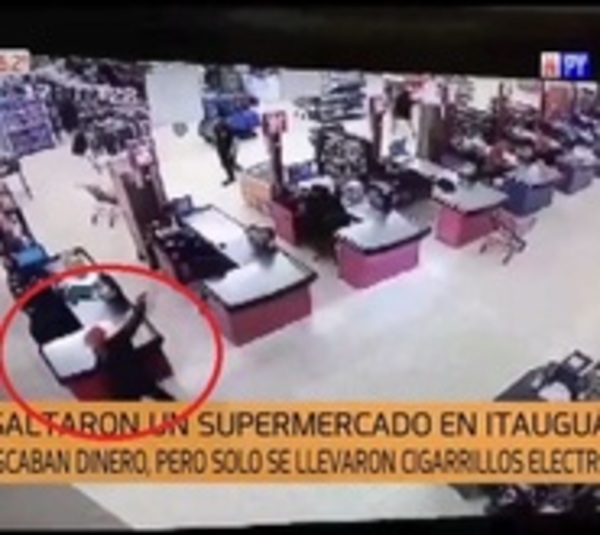 Querían robar dinero pero se llevaron vapeadores - Paraguay.com