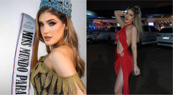 [VIDEO] ¡Fue "dama de compañía" en plena competencia de Miss Mundo!