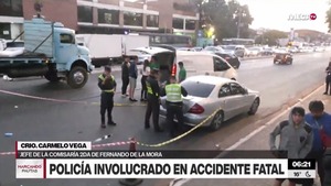 Policía involucrado en accidente fatal: Adolescente murió tras ser atropellado en Fernando de la Mora - Megacadena