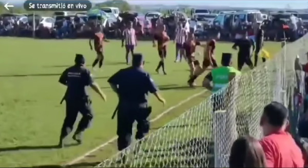 ENCUENTRO DEPORTIVO TERMINA CON AGRESIÓN EN SAN PEDRO DEL PARANÁ