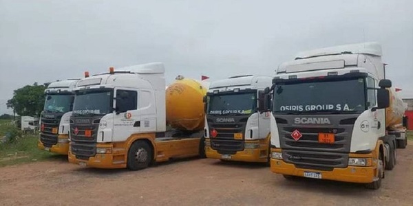 Liberan camiones retenidos con gas en Argentina