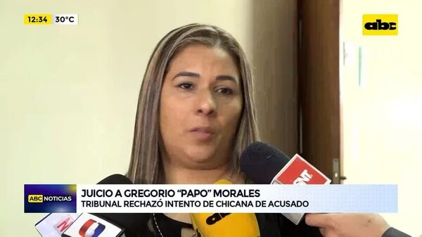 Video: Tribunal rechazó intento de chicana de acusada - ABC Noticias - ABC Color