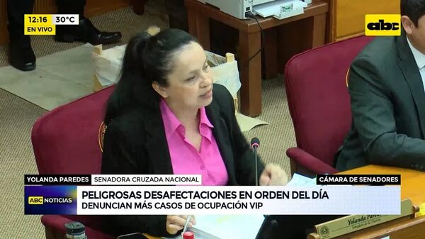 Video: Peligrosas desafectaciones en orden del día - ABC Noticias - ABC Color