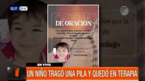 Niño tragó una pila y está grave | Telefuturo
