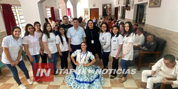 REALIZARON ACTIVIDAD POR EL DÍA DEL ADULTO MAYOR EN HOGAR DE ANCIANOS - Itapúa Noticias