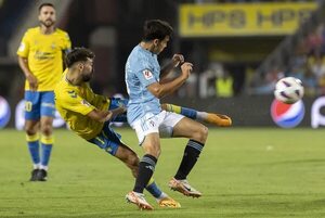 Las Palmas remonta ante el Celta en otro descuento mágico - Fútbol Internacional - ABC Color