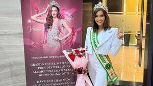 Ñande Miss fue recibida como toda una reina en Vietnam