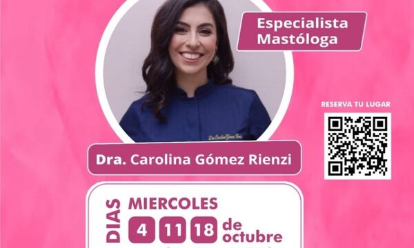 Mastóloga atenderá gratuitamente en el Palacio de Justicia de CDE