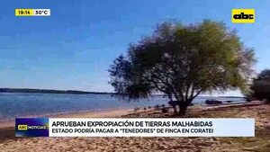 Video: aprueban expropiación de tierras malhabidas  - ABC Noticias - ABC Color