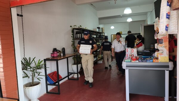 Requisan productos de supuesto contrabando en Concepción