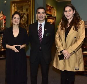 Cóctel ofrecido por la Secretaría Nacional de Cultura a participantes del G5 Conexiones - Sociales - ABC Color