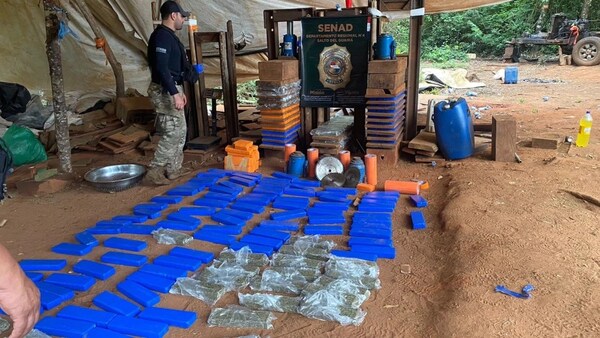 Desmantelan campamentos narcos y estiman más de G. 2 mil millones de pérdida para traficantes