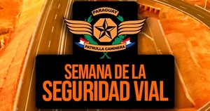 Caminera brindará consejos por la Semana de Seguridad Vial