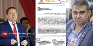 INTENDENTE DE SALTOS ENVIÓ ADVIRTIÓ A YD SOBRE LOS ESTRAGOS DE LA TERCERIZACIÓN DE RESIDUOS - Itapúa Noticias
