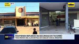 Video: Mantienen refuerzo de seguridad en Tacumbú   - ABC Noticias - ABC Color