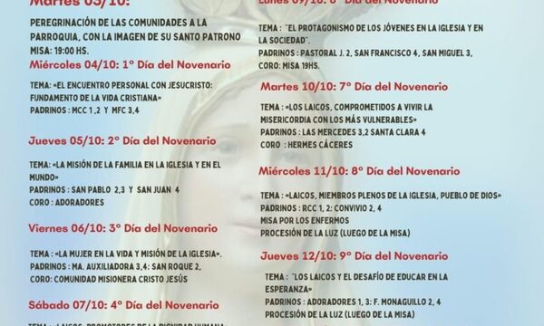 Inicia homenaje a Virgen de Fátima, en Franco