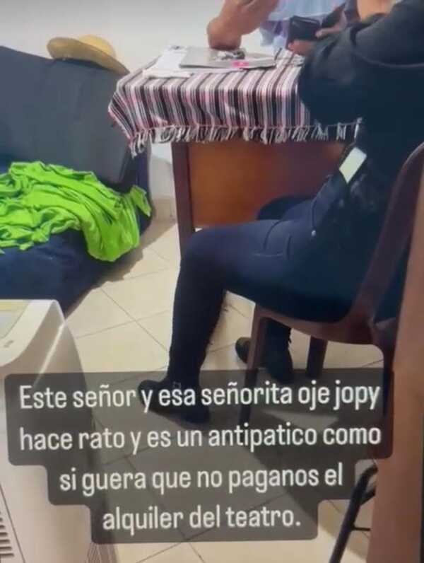 VIDEO: Escándalo en teatro municipal: denuncian mala atención y que encargado usa camerino para tener relaciones sexuales - San Lorenzo Hoy