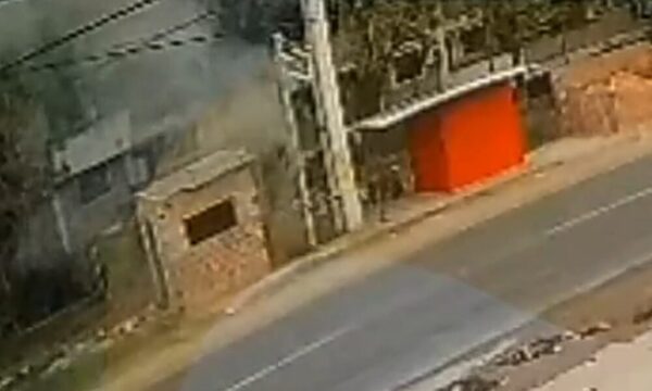 (VIDEO)”Chespi” se electrocutó al intentar robar cable