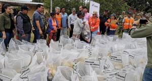Comunidades indígenas del Chaco recibieron kits de alimentos