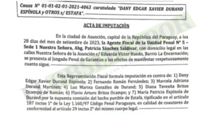 Dany Durand suma una imputación más por el caso Mocipar, esta vez por el producto “Departamento Fácil”