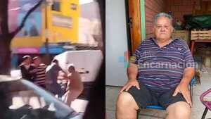 Adulto mayor cobardemente agredido anuncia acciones legales