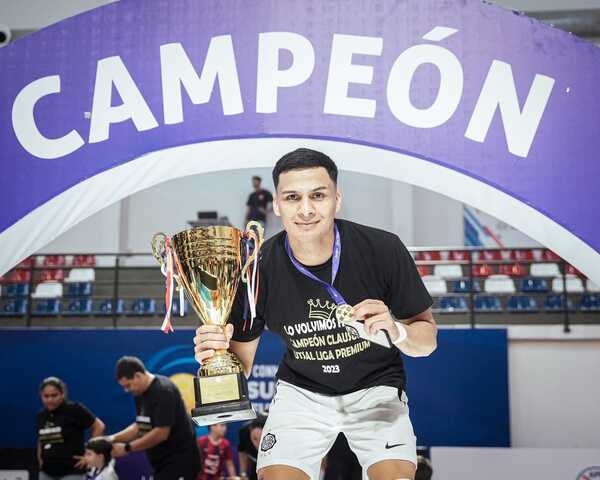 El concepcionero Aldo Amarilla se consagra campeón con Olimpia