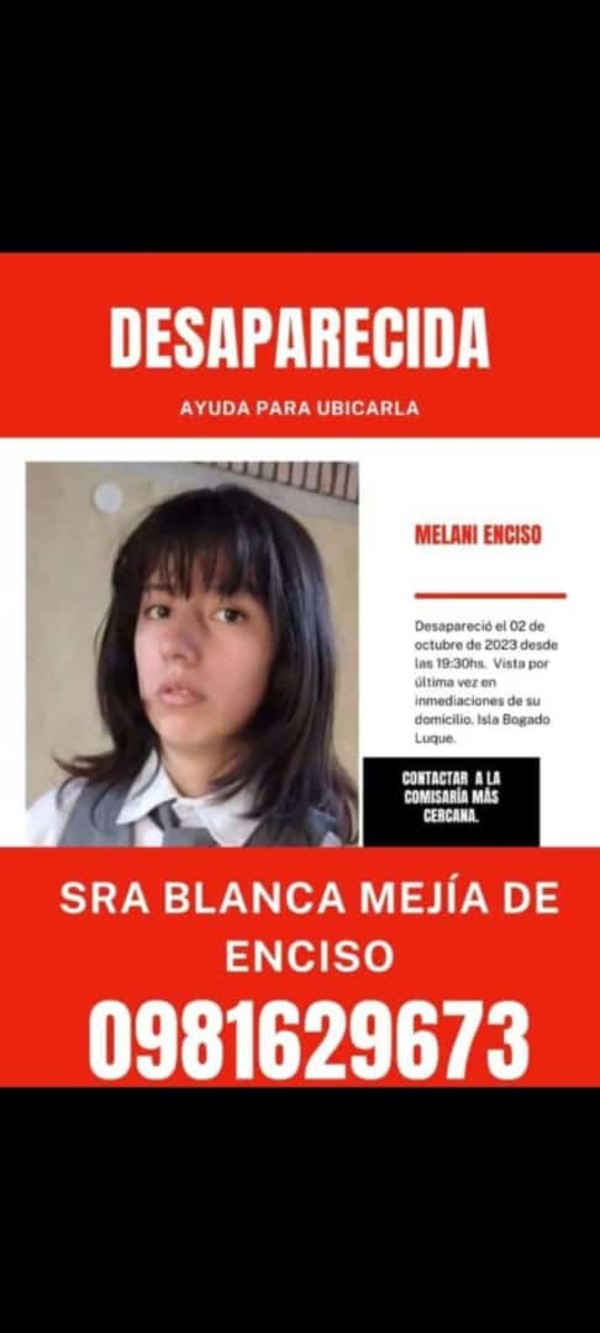 Diario HOY | Adolescente está desaparecida en Luque tras salir de su hogar