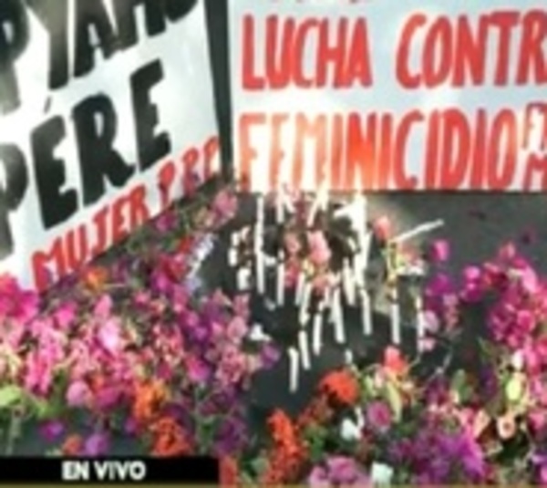 Manifestación contra feminicidios frente a la Fiscalía - Paraguay.com