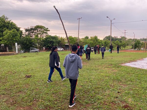 Barrio San Pedro libre de mosquitos mediante “MingaTon”