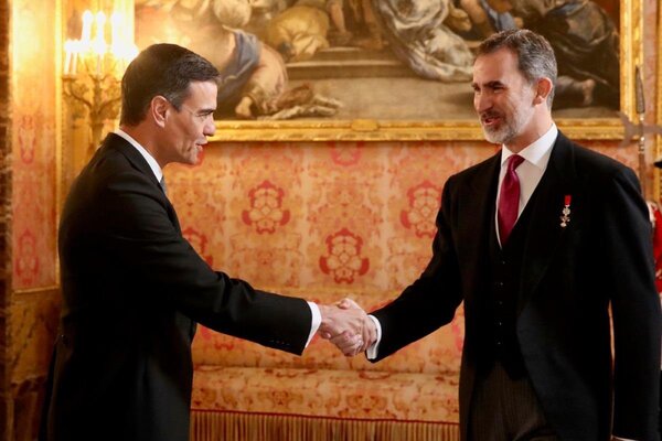 El rey Felipe VI propone a Pedro Sánchez como candidato a la investidura como presidente de España - ADN Digital
