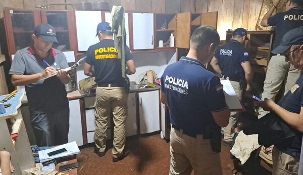 Recuperan objetos robados durante allanamiento