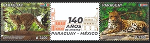 Dinacopa presenta nuevas estampillas con motivo del 140 aniversario diplomático entre Paraguay y México