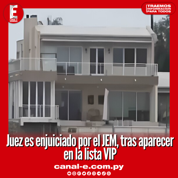 Juez es enjuiciado por el JEM, tras aparecer en la lista VIP