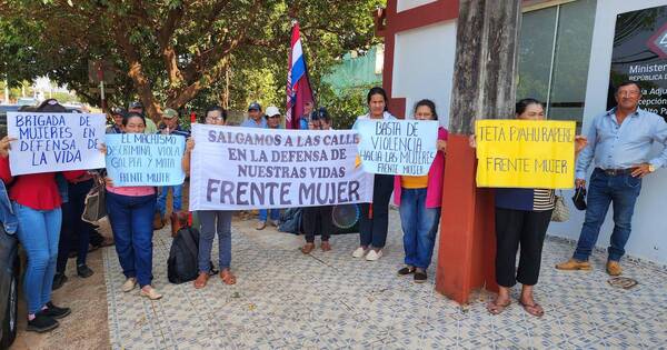 La Nación / Concepción: exigen celeridad de casos de violencia y feminicidios al Ministerio Público
