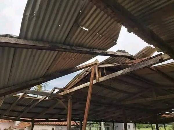 Temporal ya empezó a armar sarambi en el sur del país