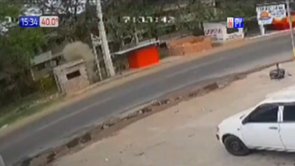 Intentaba robar y terminó con quemaduras - Noticias Paraguay