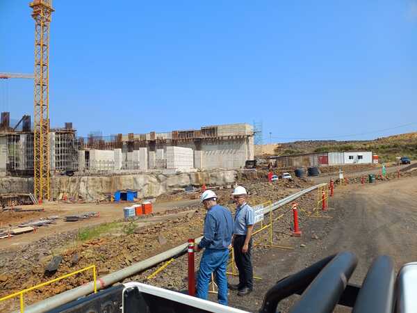 INTN realiza control de calidad en construcción de la represa brazo Aña Cuá